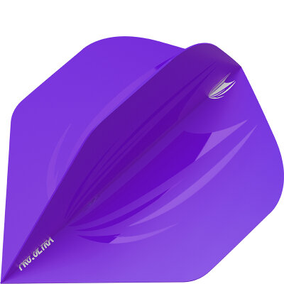 Target ID Pro Ultra Dart Flight in 11 Farben Flightform / Shape Nr.6 Design 2019 Lila