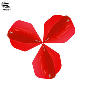 Target ID Pro Ultra Dart Flight in 11 Farben Flightform / Shape Nr.6 Design 2019 5 Stück 3er Sätze Rot