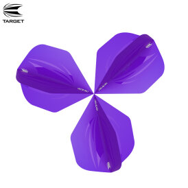 Target ID Pro Ultra Dart Flight in 11 Farben Flightform / Shape Nr.6 Design 2019 5 Stück 3er Sätze Lila