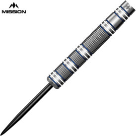 Mission Darts Steel Darts Alan Soutar Soots Blue & White Electro 90% Tungsten Steeltip Darts Steeldart 28 g