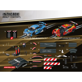 Carrera Digital 124 Rennbahn Autorennbahn DTM Full Speed Set / Grundpackung 23633