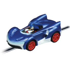 Carrera GO!!! Rennbahn Autorennbahn Sonic The Hedgehog 4,9 m Set / Grundpackung 62566