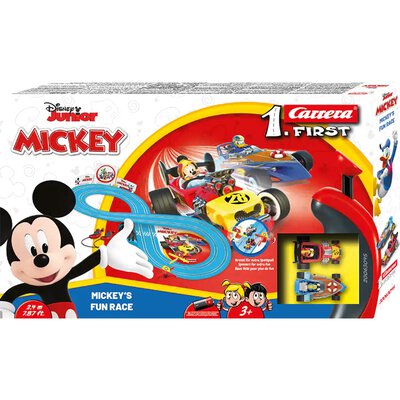 My 1. First Carrera Rennbahn Autorennbahn Mickeys Fun Race Set / Grundpackung 63045