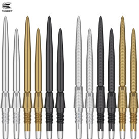 Target Steel Tip SWISS Point Dart Wechsel- Spitzen Schraubspitzen Storm Point Schwarz 26 mm