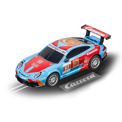 Pull & Speed Porsche 997 GT3 Carrera blue Nr. 93 Aufziehauto Rennauto