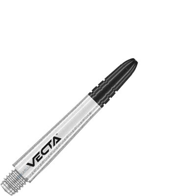 Winmau Vecta Shaft Composite mit leichtem aluminiumlegierten Top 3er Set Weiß Intermediate