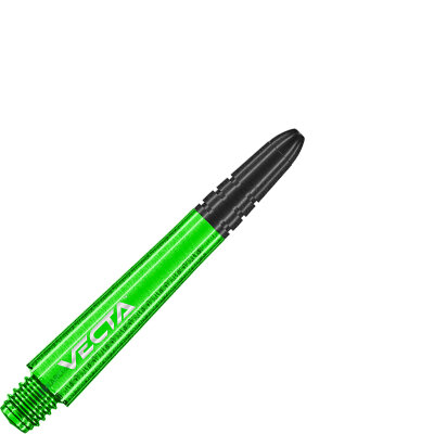 Winmau Vecta Shaft MVG Michael van Gerwen Composite mit leichtem aluminiumlegierten Top 3er Set Grün Intermediate