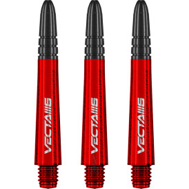 Winmau Vecta Shaft Composite mit leichtem aluminiumlegierten Top 3er Set Blade 6 Red Intermediate