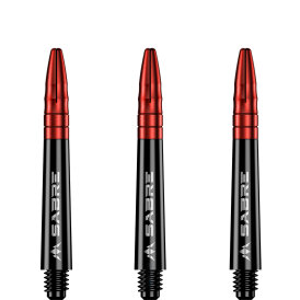 Mission Dart Sabre Shafts Black mit Aluminium-Top 3er Set...
