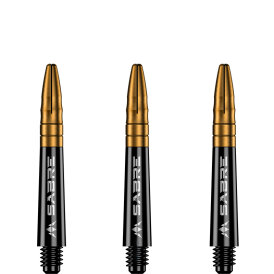 Mission Dart Sabre Shafts Black mit Aluminium-Top 3er Set...