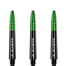 Mission Dart Sabre Shafts Black mit Aluminium-Top 5er Set...
