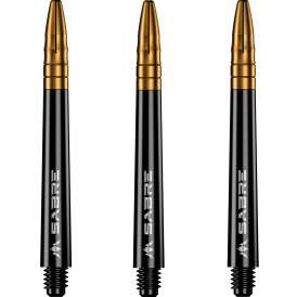 Mission Dart Sabre Shafts Black mit Aluminium-Top 5er Set...