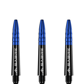 Mission Dart Sabre Shafts Black mit Aluminium-Top 5er Set...