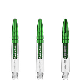 Mission Dart Sabre Shafts Clear mit Aluminium-Top 3er Set...