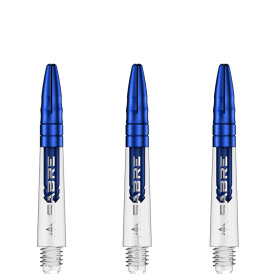 Mission Dart Sabre Shafts Clear mit Aluminium-Top 3er Set...