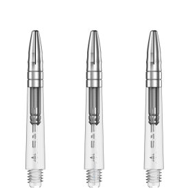 Mission Dart Sabre Shafts Clear mit Aluminium-Top 3er Set...