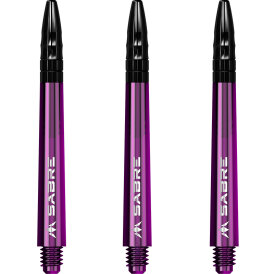 Mission Dart Sabre Shafts Colour mit Aluminium-Top 3er...