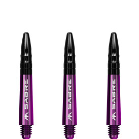 Mission Dart Sabre Shafts Colour mit Aluminium-Top 5er...