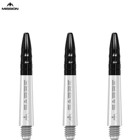 Mission Dart Sabre Shafts Colour mit Aluminium-Top 5er Set Weiß S Kurz