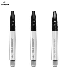 Mission Dart Sabre Shafts Colour mit Aluminium-Top 5er Set Weiß IM Intermediate
