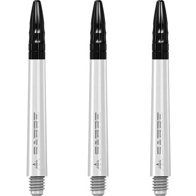 Mission Dart Sabre Shafts Colour mit Aluminium-Top 5er Set Weiß M Mittel