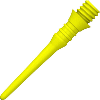 Mission Dart Soft Tips Titan Pro Softdart Spitze Soft Points 150 Stück Neon Gelb