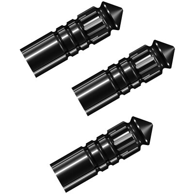Mission Dart F-Protect Flight Protectors Expert Aluminium Flightschoner 1 Set Schwarz