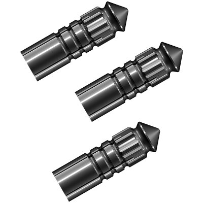 Mission Dart F-Protect Flight Protectors Expert Aluminium Flightschoner 5 Sets Grau