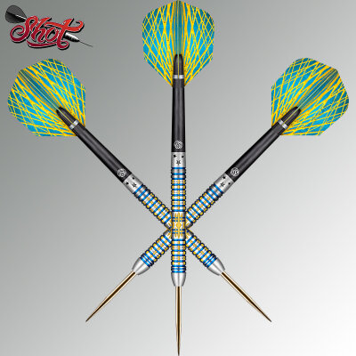 Shot Steel Darts Rowby John Rodriquez Araw 90% Tungsten Steeltip Darts Steeldart 21 g