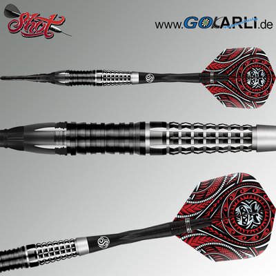 Shot Soft Darts Tribal Weapon Savage 90% Tungsten Softtip Darts Softdart 20 g