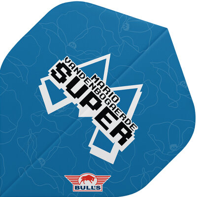 BULLS NL Darts Player 100 Flight Mario Vandenbogaerde Super M Flights Dartflight 2023  BU-50947