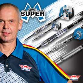 BULLS NL Darts Player 100 Flight Mario Vandenbogaerde Super M Flights Dartflight 2023  BU-50947