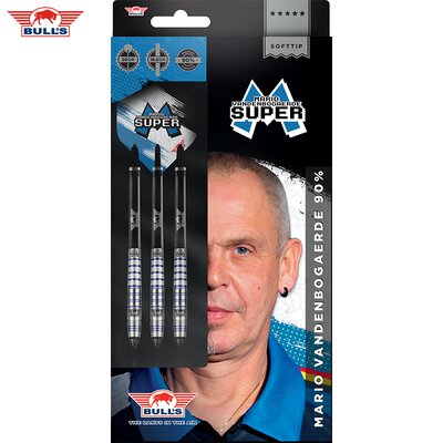 BULLS NL Soft Darts Mario Vandenbogaerde Matchdart 90% Tungsten Softtip Darts Softdart 20 g