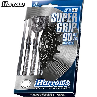 Harrows Steel Darts Supergrip 90% Tungsten Steeltip Dart Steeldart