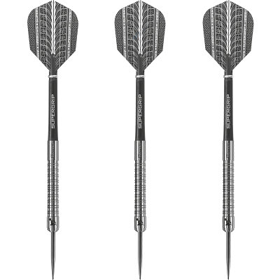 Harrows Steel Darts Supergrip 90% Tungsten Steeltip Dart Steeldart 26 g