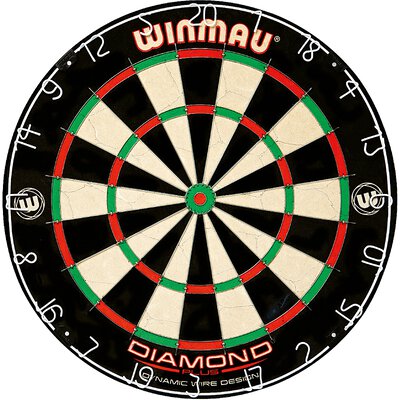 Winmau Diamond Plus Bristle Dart Board - Trainingsboard Verpackung beschädigt