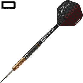 Datadart Steel Darts Christian Bunse Black and Gold 90% Tungsten Steeltip Darts Steeldart