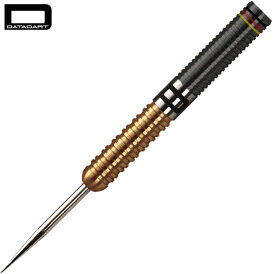 Datadart Steel Darts Christian Bunse Black and Gold 90% Tungsten Steeltip Darts Steeldart 25 g