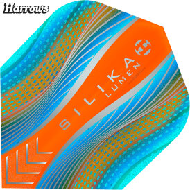 Harrows Dart Silika Lumen Dart Flight speziell laminiert in 4 verschiedenen Designs 2023