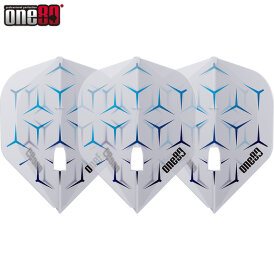 one80 Dart L-Style Dart Flights Lukas Wenig Luu Dartflights Design 2023 L1PRO Clear Blau