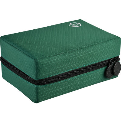 one80 Dart Double Dartbox Dart Case Box Dunkelgrün