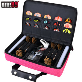 one80 Dart Master Dart Box Dart Case Dartbox Dartkoffer Pink