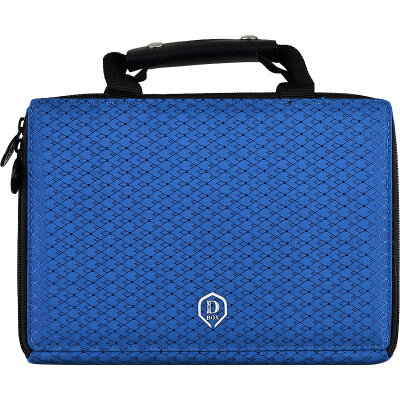 one80 Dart Master Dart Box Dart Case Dartbox Dartkoffer Blau