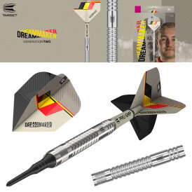 Target Soft Darts Dimitri van den Bergh G2 Generation 2 90% Tungsten Softtip Softdart 19 g