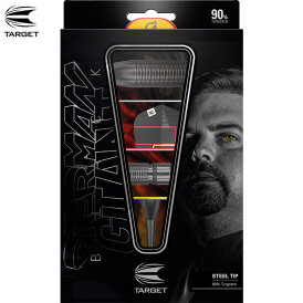 Target Steel Darts Gabriel Clemens Black 90% Tungsten German Giant Steeltip Darts Steeldart 21 g