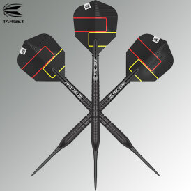 Target Steel Darts Gabriel Clemens Black 90% Tungsten German Giant Steeltip Darts Steeldart 23 g