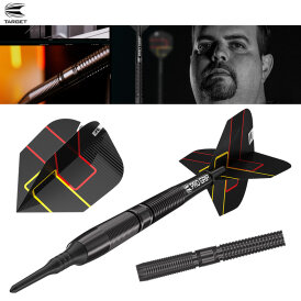 Target Soft Darts Gabriel Clemens Black 90% Tungsten German Giant Softtip Darts Softdart 19 g