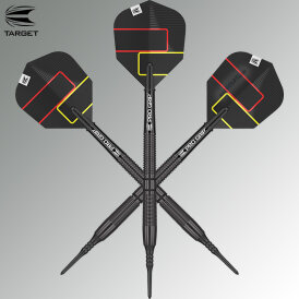 Target Soft Darts Gabriel Clemens Black 90% Tungsten German Giant Softtip Darts Softdart 19 g