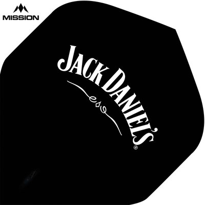 Mission Dart JACK DANIELS Flights Nr.2 Std. JD Logo Dartflights verschiedene Designs & Mengen Sets