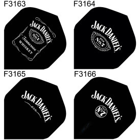 Mission Dart JACK DANIELS Flights Nr.2 Std. JD Bottle Logo Dartflights 3 Sets F3163